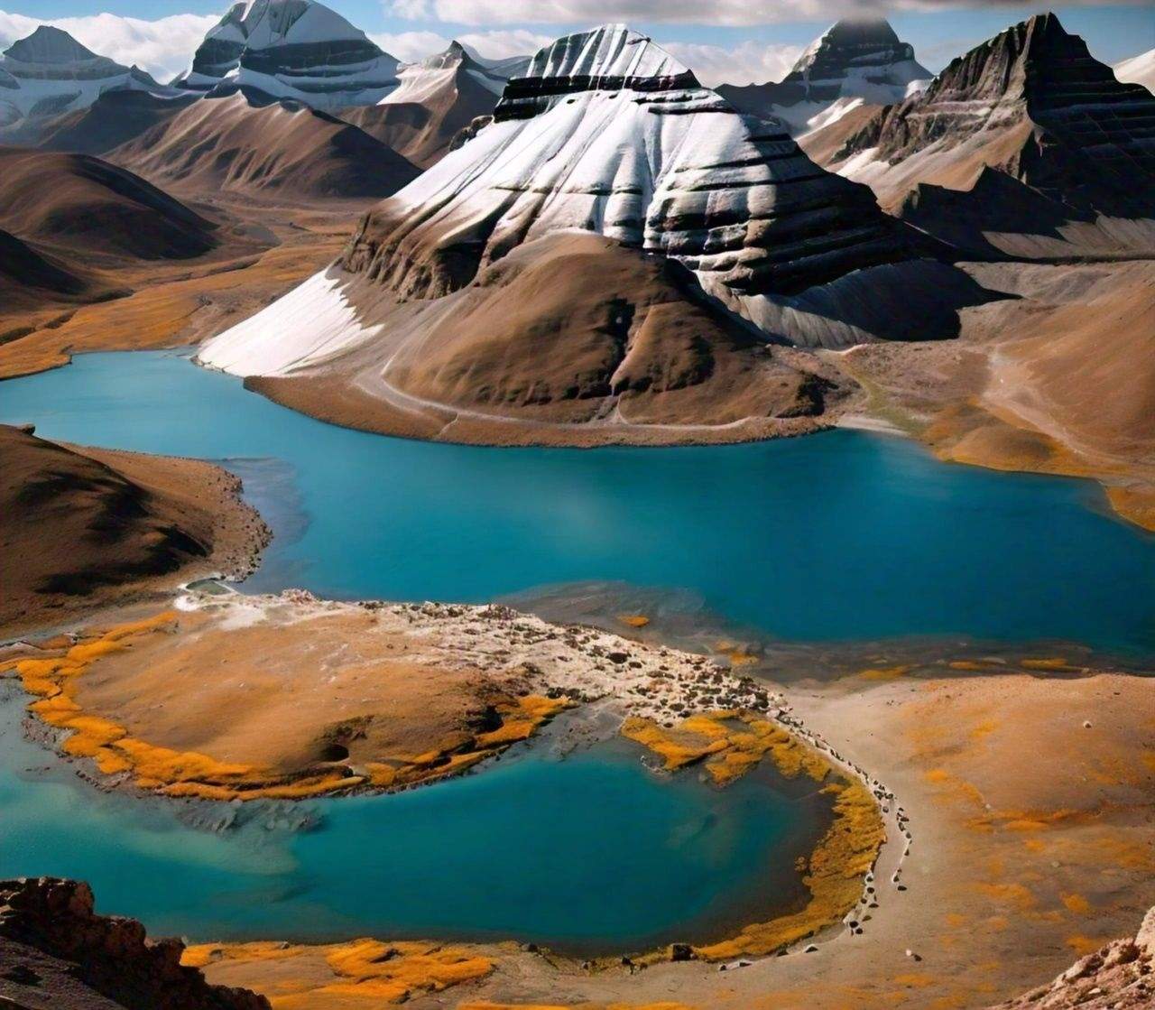 Majesty of the Himalayas: Mount Kailash in All Its Glory